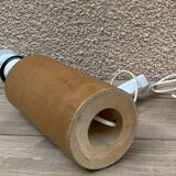 Lampe de table ikea design de Suède en bois massif clair avec abat-jour