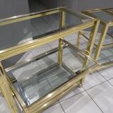 Hollywood Regency serving table years 1970