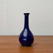 Minimalist mid-century pottery vase by BKW Böttger Keramik Wandsbek, Hamburg, Germany, 1960s.