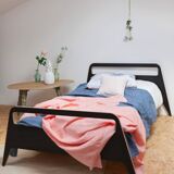 Retro vintage bed