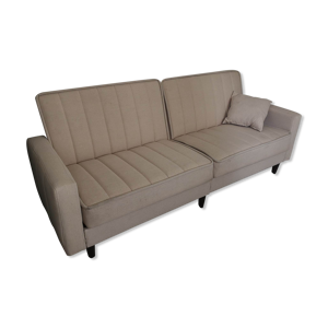 Canapé en tissu beige