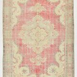 6x9 Soft Pastel Vintage Persian Rug, 176x297Cm SK 21097