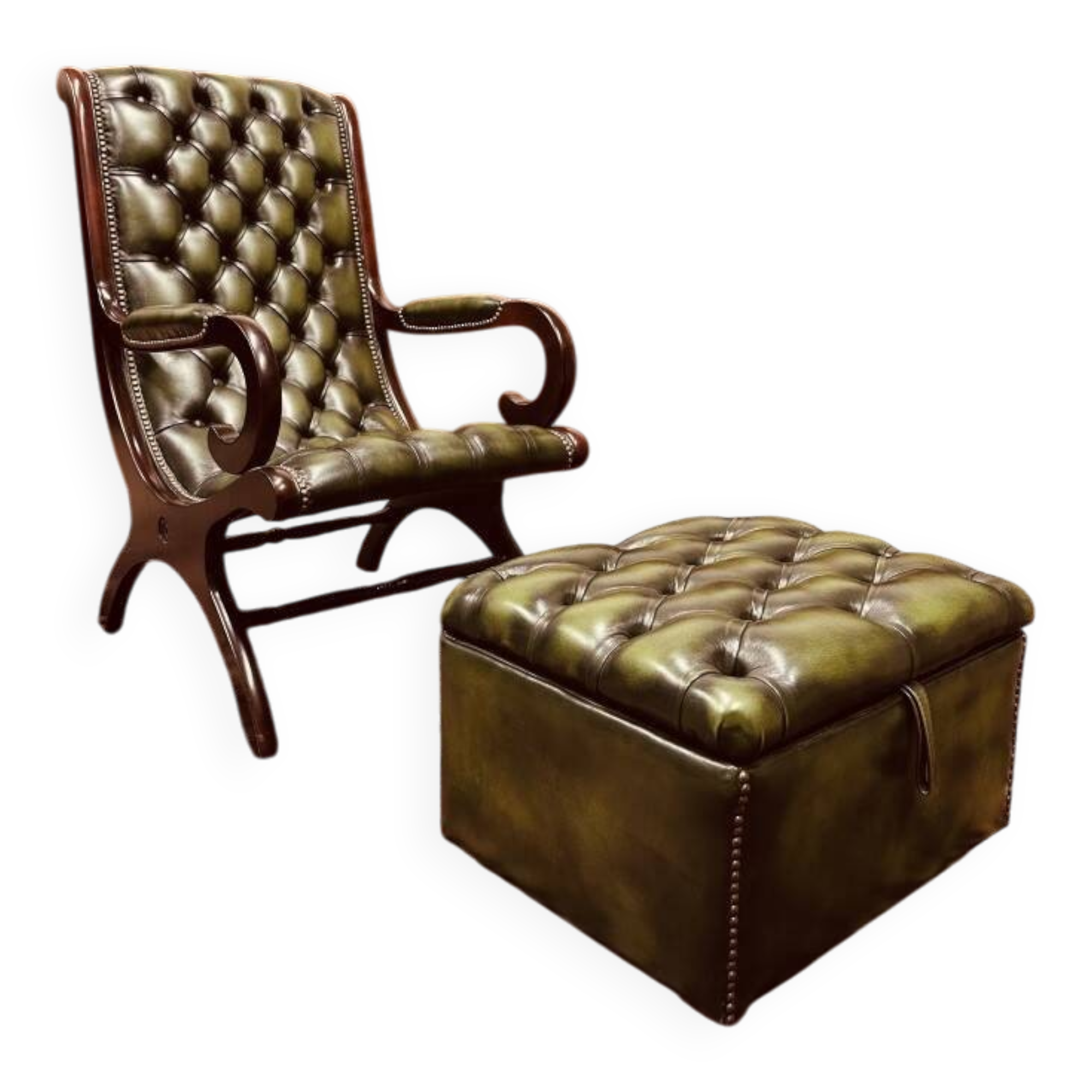 Fauteuil Chesterfield Springvale Chaise Victoria Stand