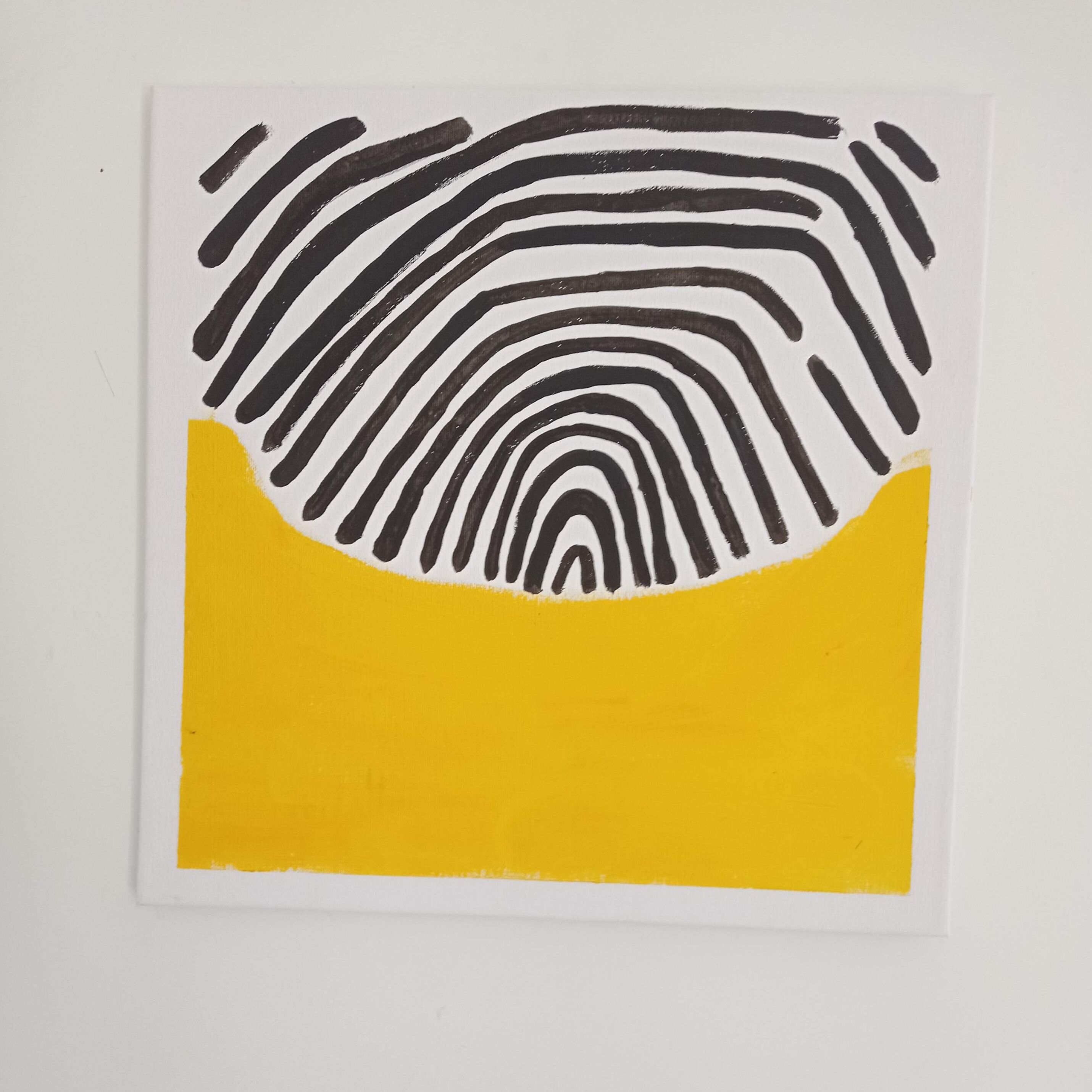 Minimalist style canvas