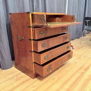 Campaign military chest of drawers and writing desk, Great Britain, 1950s