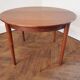 teak round table Johannes Andersen