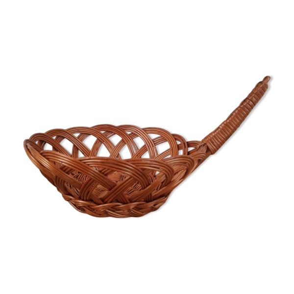 Panier en rotin avec poignée -vintage — Beyit