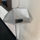Vintage lamp 1950 industrial workshop factory Super Chrome - 65 cm