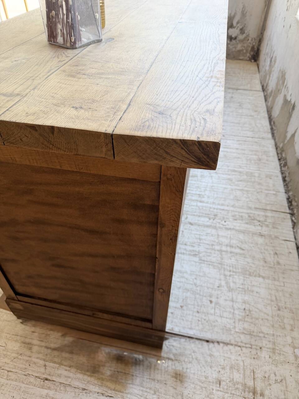 Rustic sideboard XXL 4m solid oak 1950
