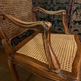 Regency canned armchair