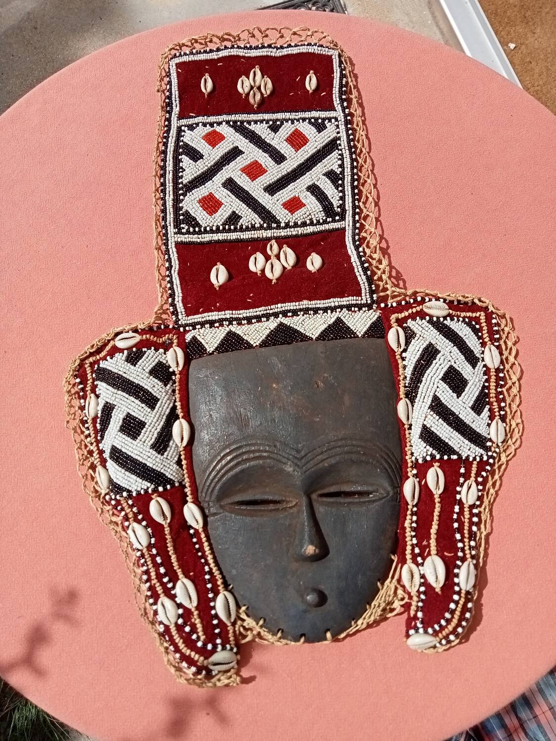 African Kuba Mask
