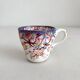 Tasse à café en faïence fine décor Minton Sarreguemines