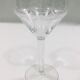 Art deco crystal glass service