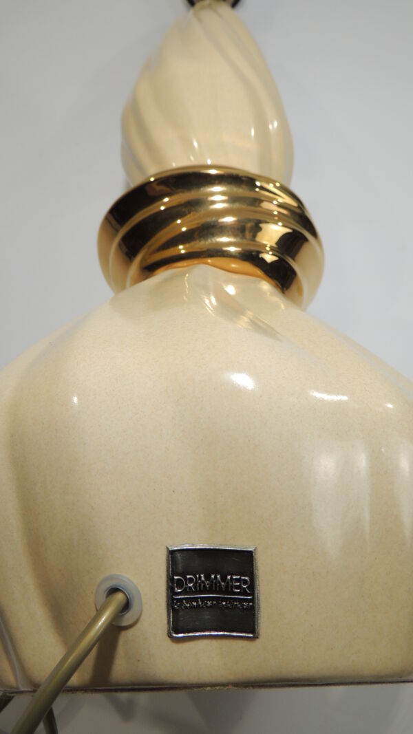 Lampe céramique Louis Drimmer années 80/90