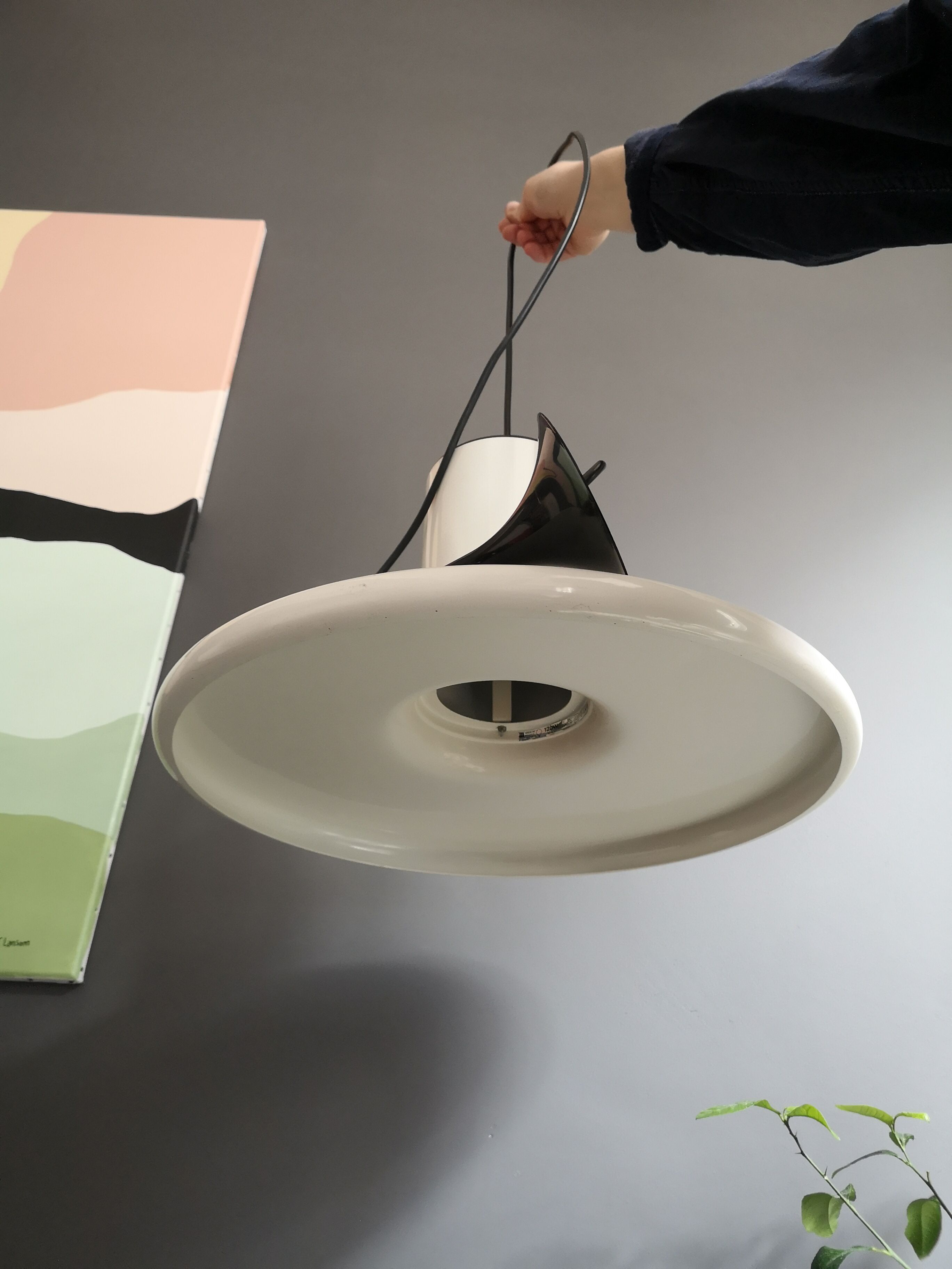 Hanging lamp space age Lita