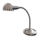 Silver metal desk lamp