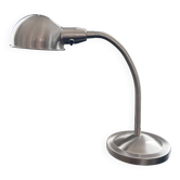 Silver metal desk lamp