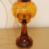 Art-Deco blown glass lamp