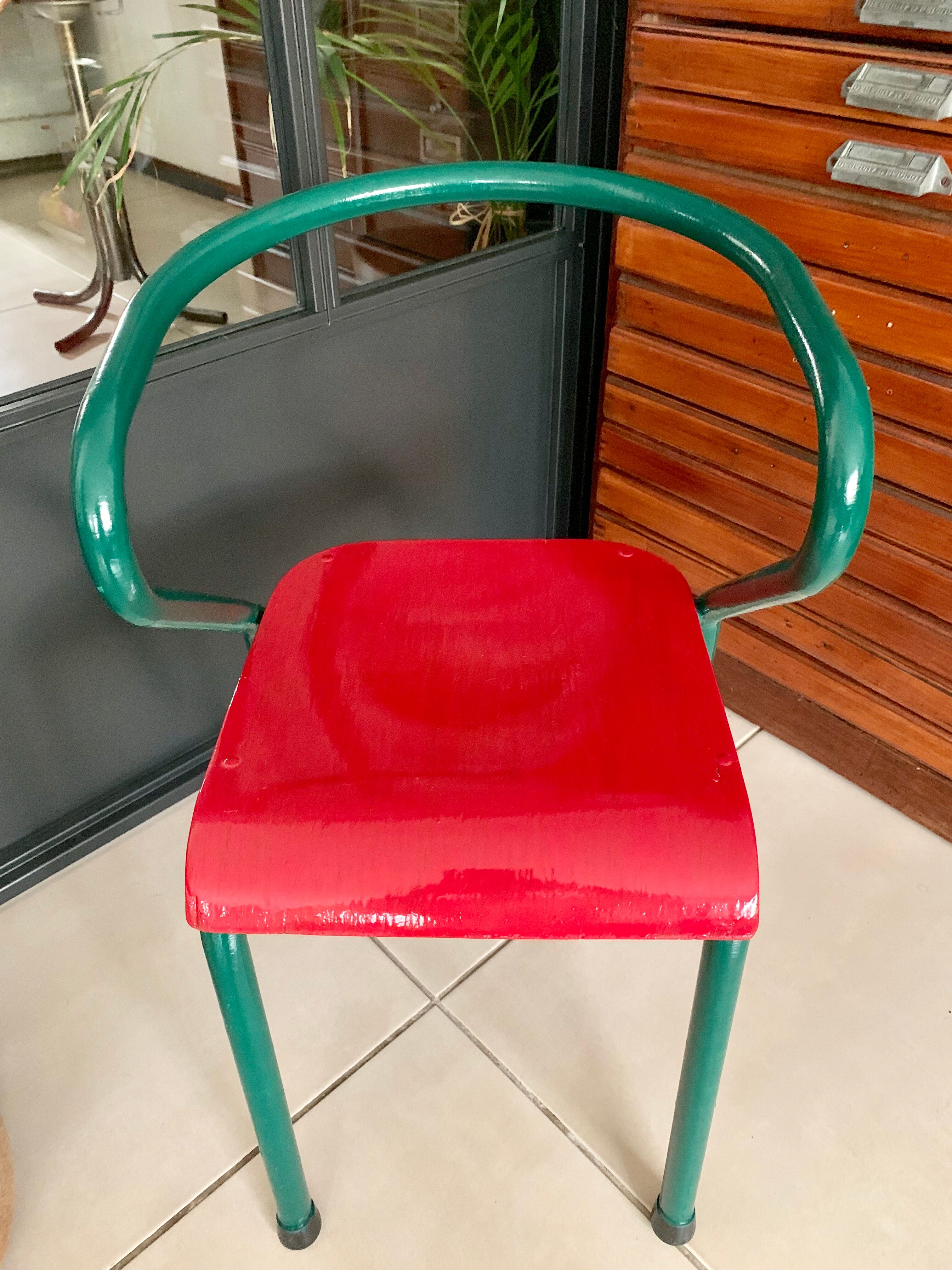 Vintage school chair