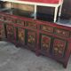 Asia 19th century: Very large lacquered wooden enfilade.