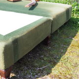 Louis XIII Style Convertible Sofa Sheep Bones