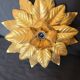 Vintage wall light "Sun and Flower" in the style of Banci Firenze (1960s)