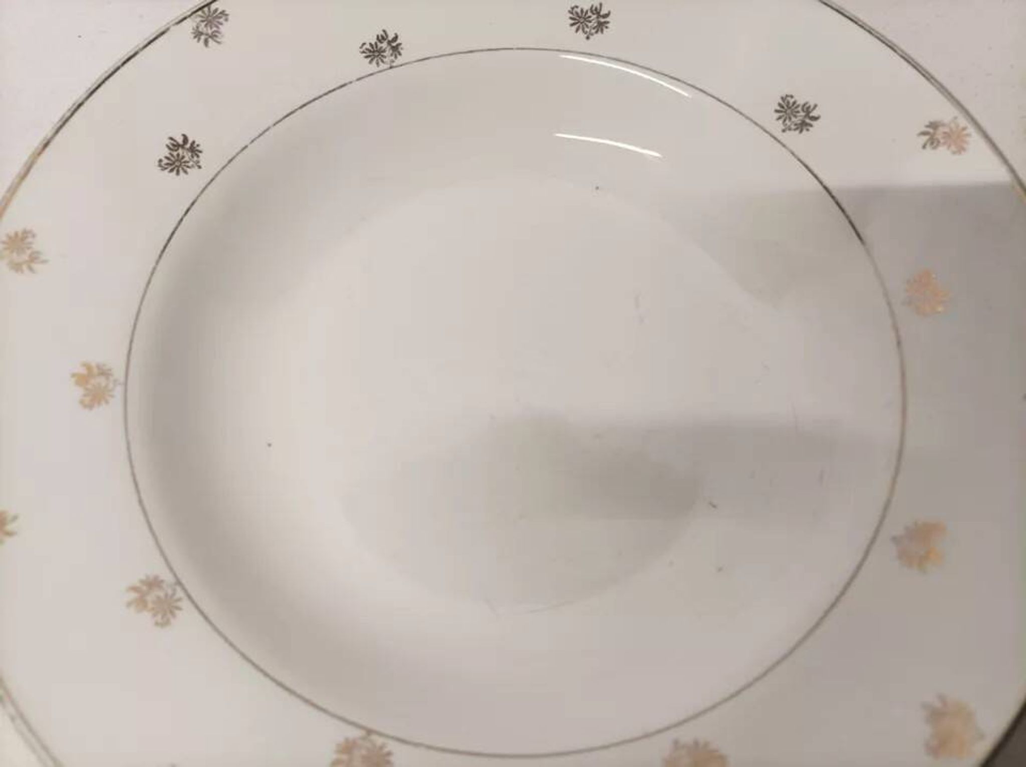 Deep plate Digoin Sarreguemines France