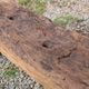 Old solid wood workbench – character console, thick top – 165 cm
