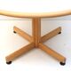 4x Vintage round dining table by Bruno Rey for Kusch and Co from the 1970s