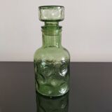 Carafe ancienne en verre vert