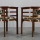 1930s pair of restored Thonet armchairs, Czechoslovakia
