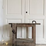 Children's wooden workbench