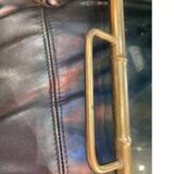 1970s top, in bronze and smoked glass