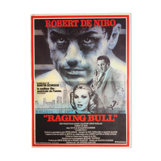 Cinema poster "Raging Bull", 1980
