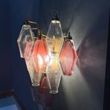 Murano Glass Poliedri Sconces, Italy, 1980s - Set of 2