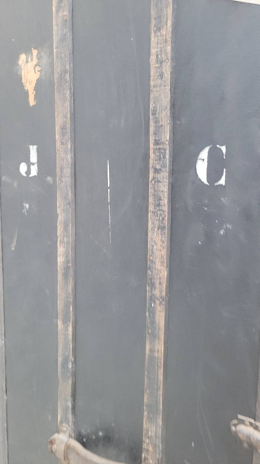 Malle cabine de la marque "La Malle Bernard" Paris -1900s