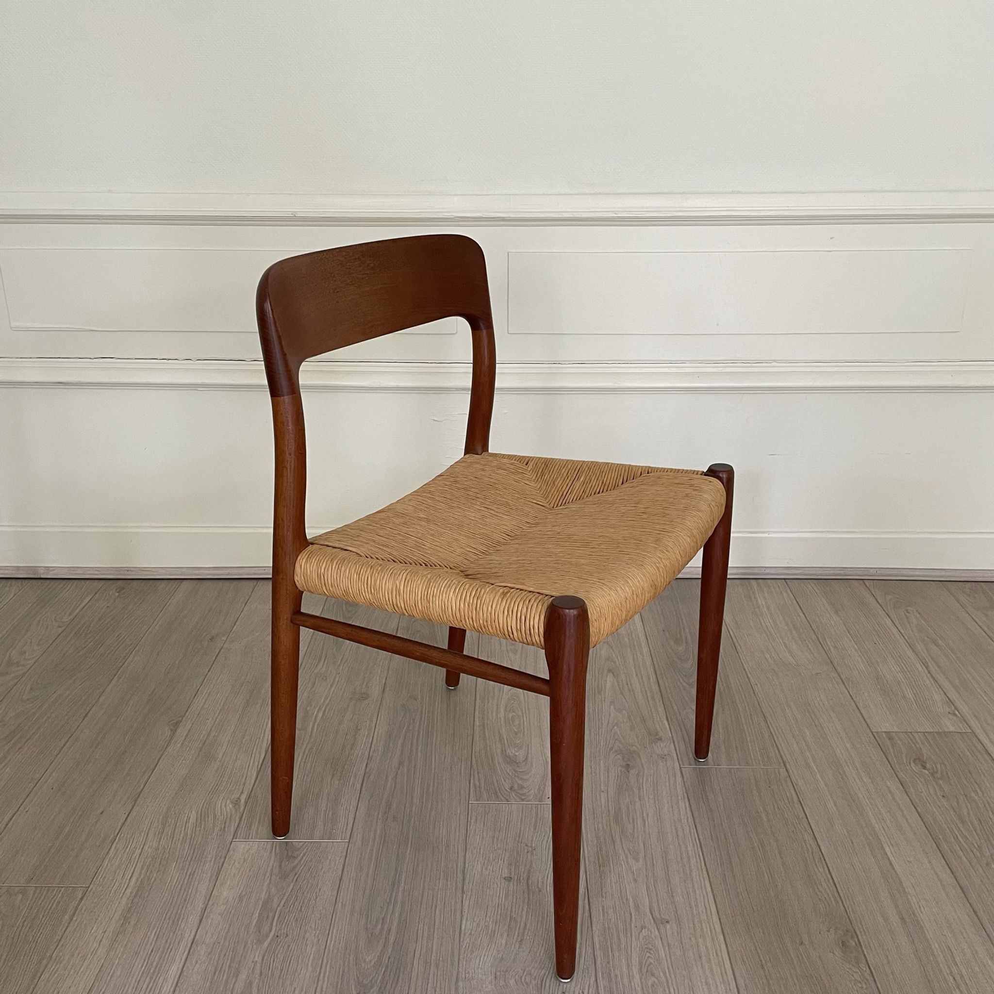 Set 4 chairs by Niels Otto Møller 1960