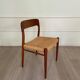 Set 4 chairs by Niels Otto Møller 1960