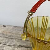 1970s glass ice bucket