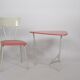 Side table with chair by Wim Rietveld pour Auping