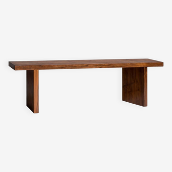 Walnut bench