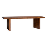 Walnut bench