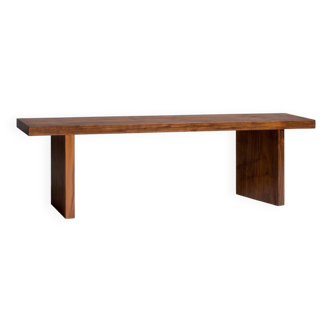 Walnut bench