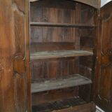 Armoire de mariage en chêne sculpté XVIIIeme