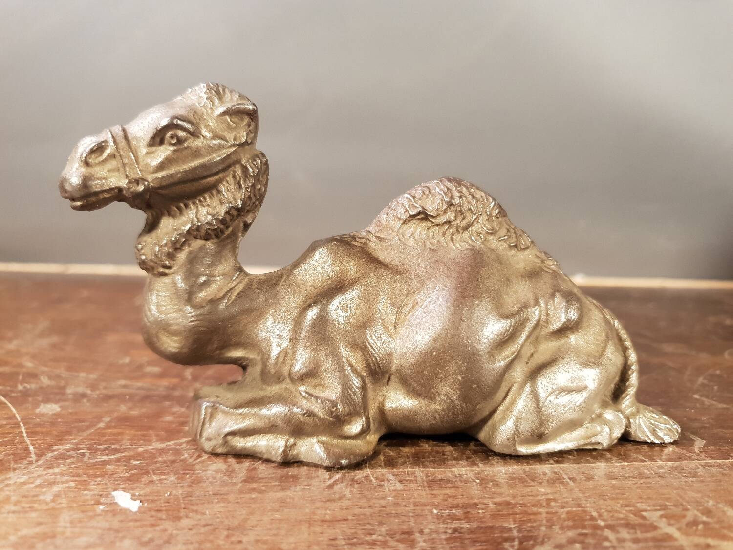 Chameau en bronze