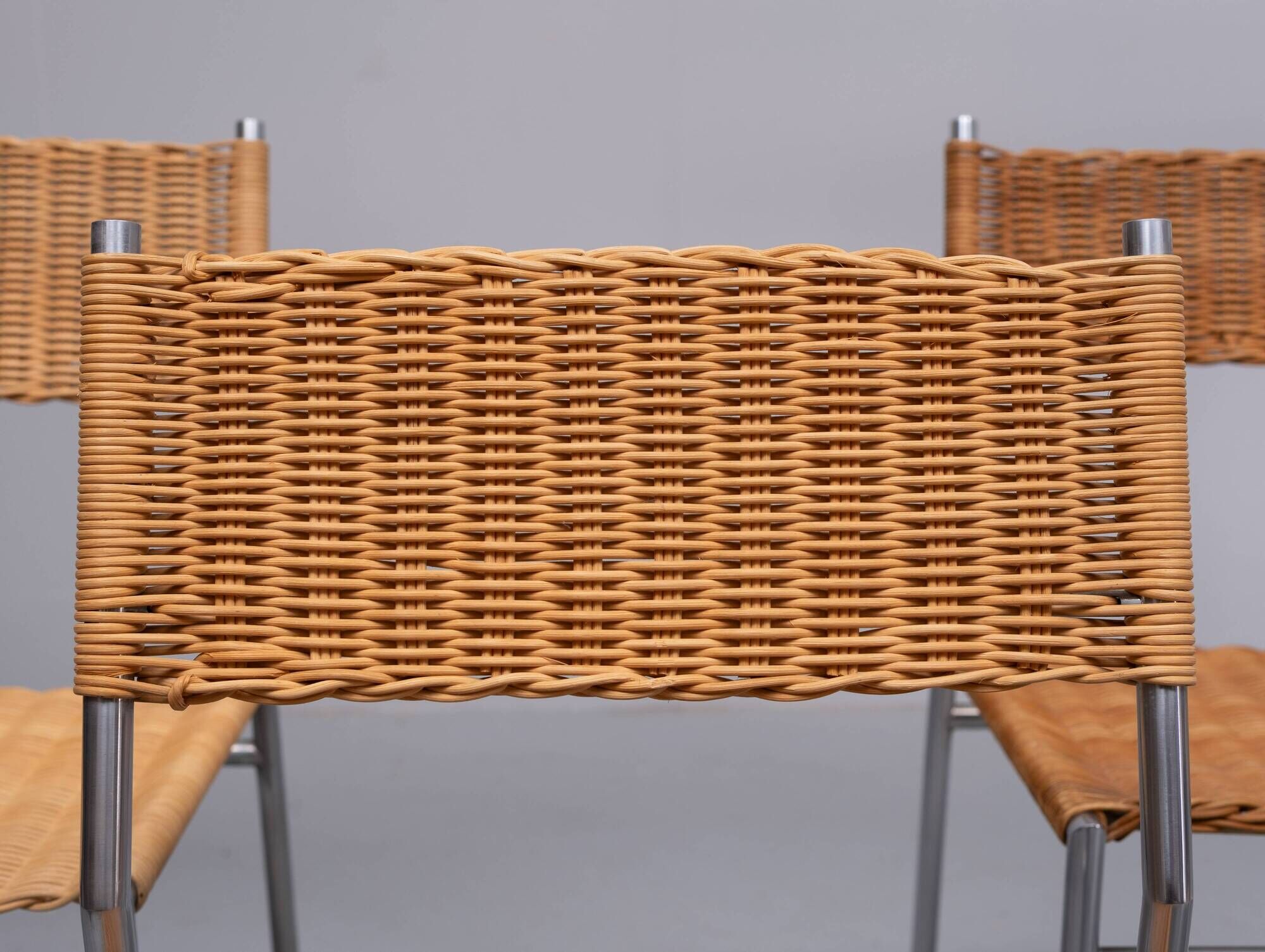 Martin Visser set of 6 Dining Chairs SE05 for 't Spectrum, 1960