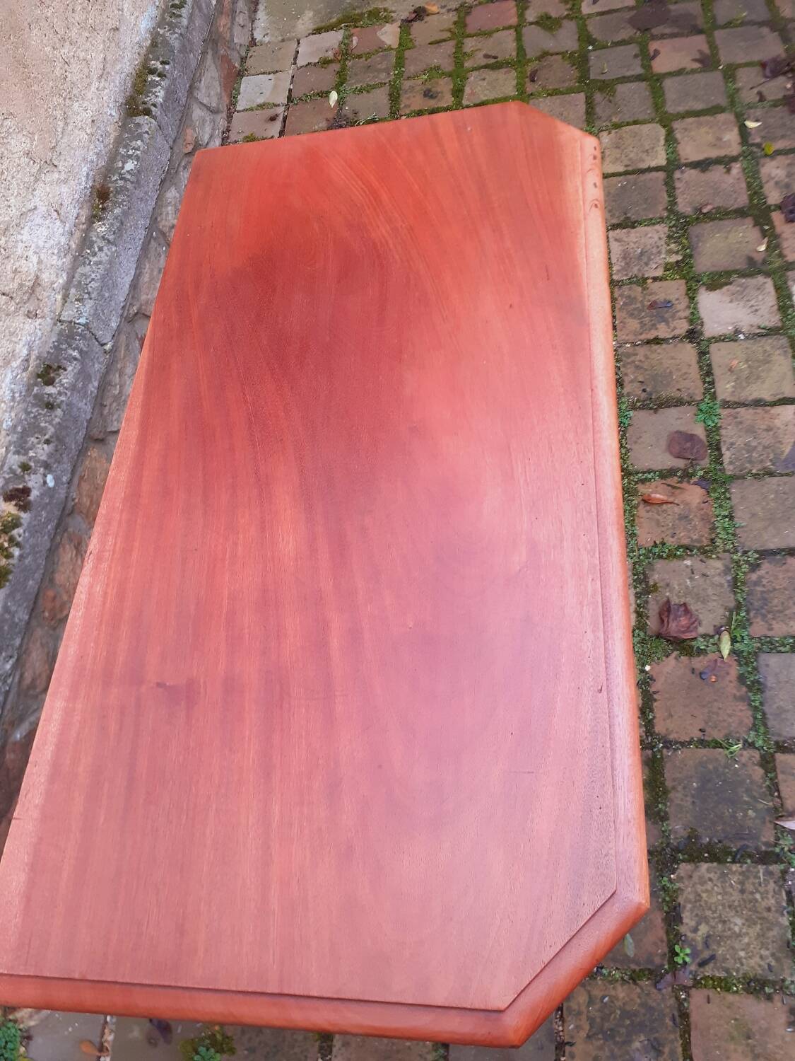 Art Deco wooden console from the 1920s.