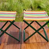 Vintage 1950's picnic table & chair