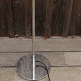 3-light floor lamp in chrome metal