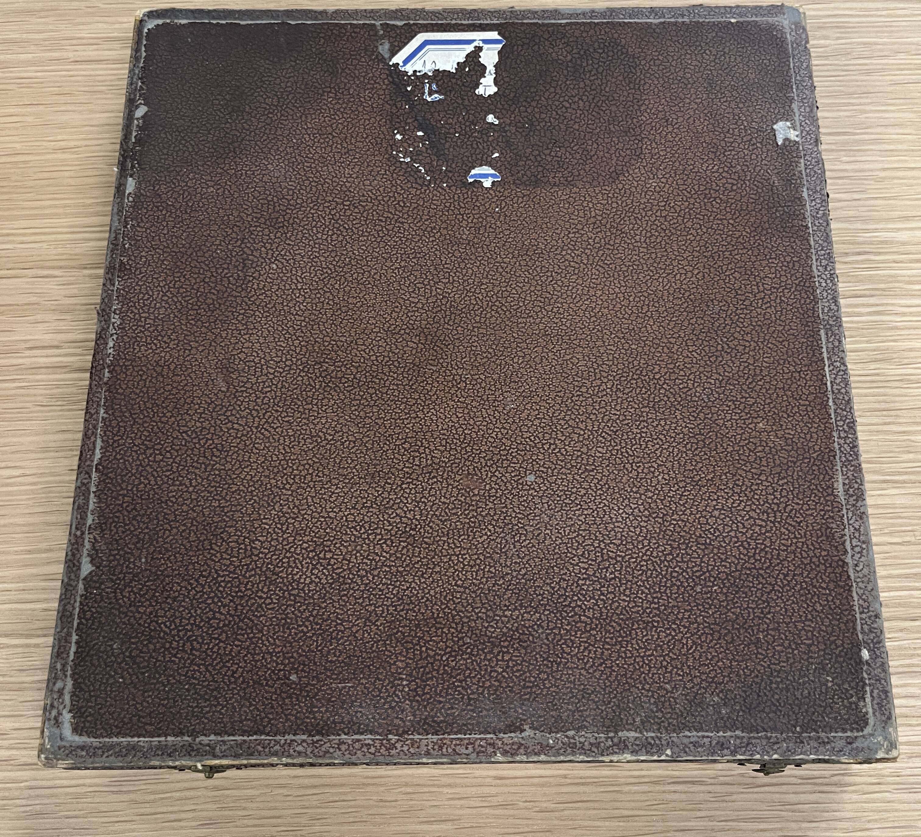 Old vintage knife box